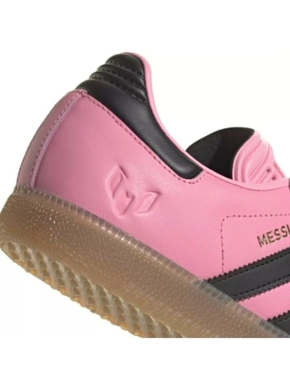 Adidas Samba Messi Men Size 11.5 Miami CF Pink Black And Gum JP7844 072026 - Picture 8 of 11